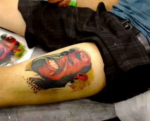 Hell Boy @ Surf ‘n Ink Tattoo Festival 2015